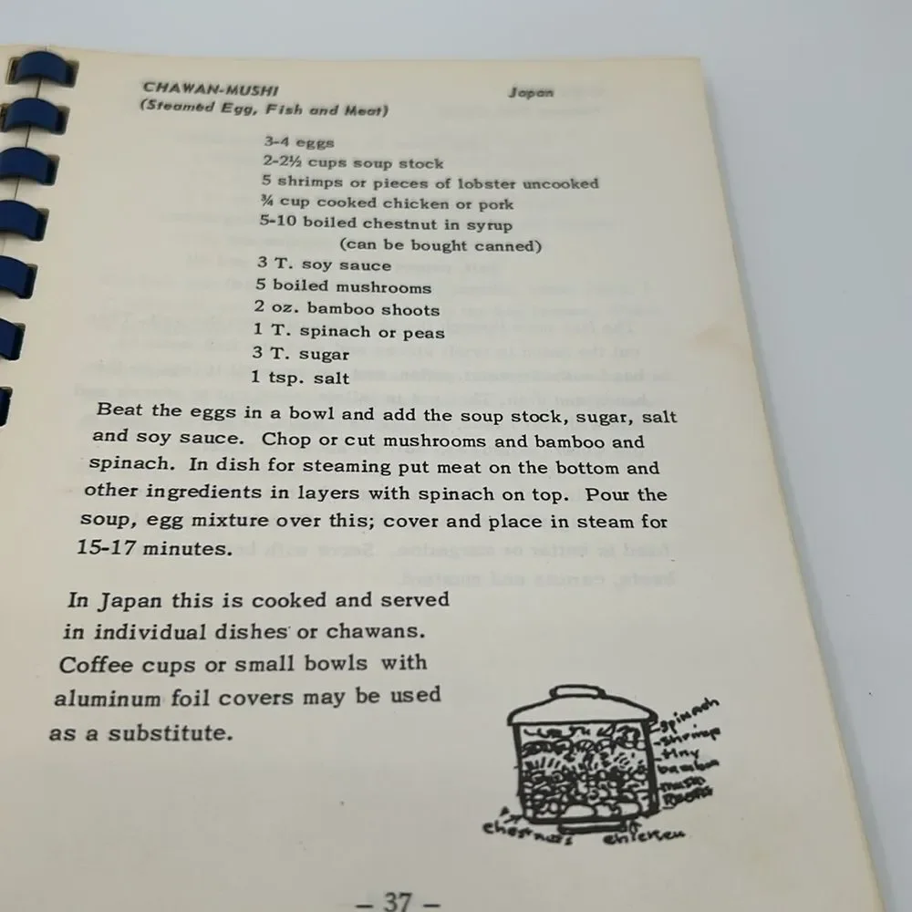 Mid-century American Field Service International Cookbook
